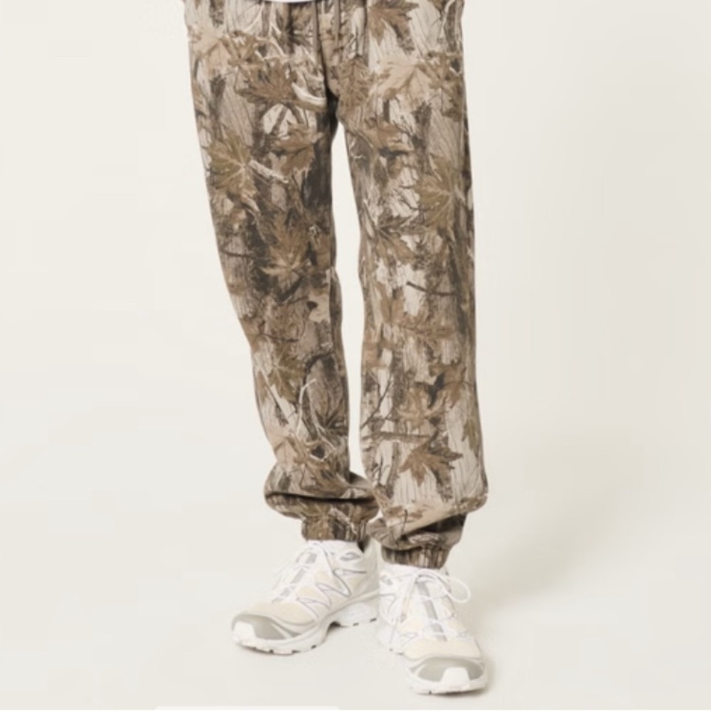 Hollister Camo Fleece Joggers